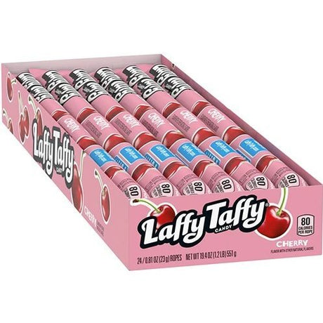 Laffy Taffy Rope Cherry (Box of 24) BOX OFFER (Best Before January 2024)