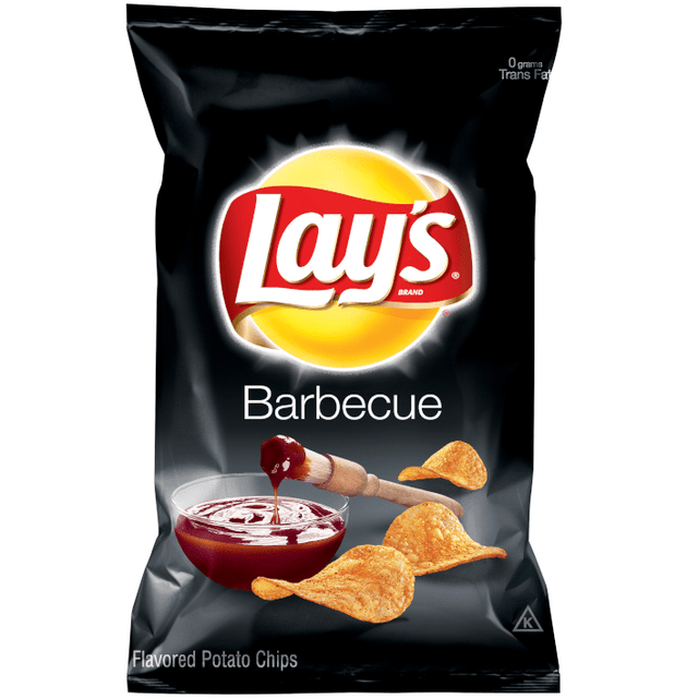 Lay's BBQ Flavoured Chips Large Share Bag (184g)
