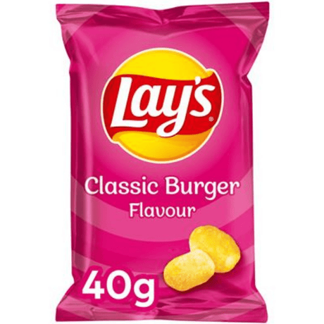Lay's Classic Burger Crisps (40g)