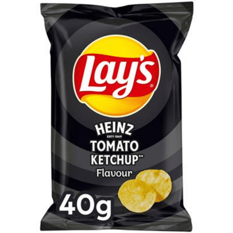 Lay's Heinz Tomato Ketchup Crisps (40g)