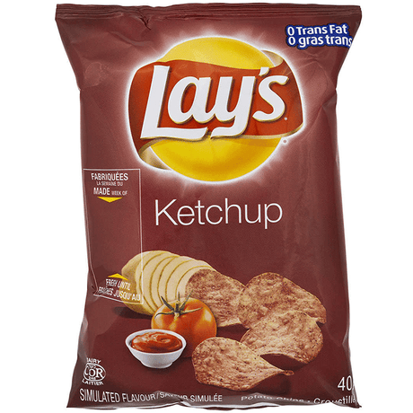 Lay's Ketchup Crisps (40g) (Canadian)