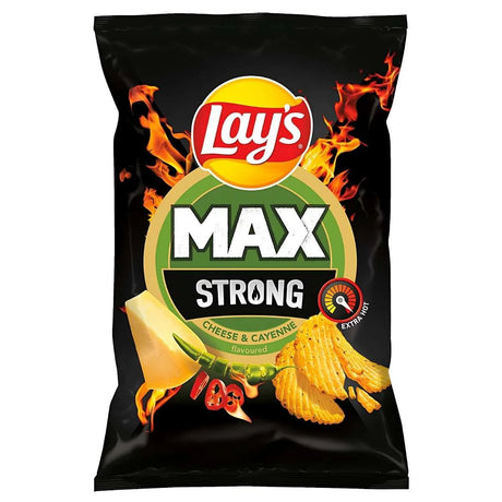 Lays Max Strong Cheese & Cayenne Bag 120g