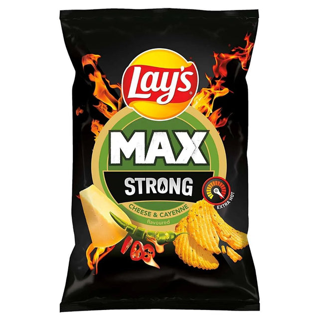 Lays Max Strong Cheese & Cayenne Bag 120g