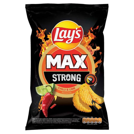 Lays Max Strong Chilli & Lime Bag 120g