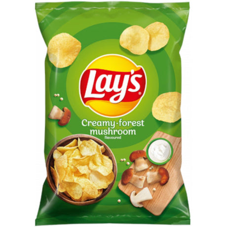 Lay's Potato Chips Creamy Forest Mushroom (140g) (EU)