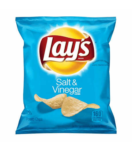 Lay's Potato Chips Salt & Vinegar US (184g)