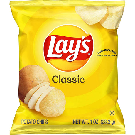 Lay's Regular Potato Chips US (184g)