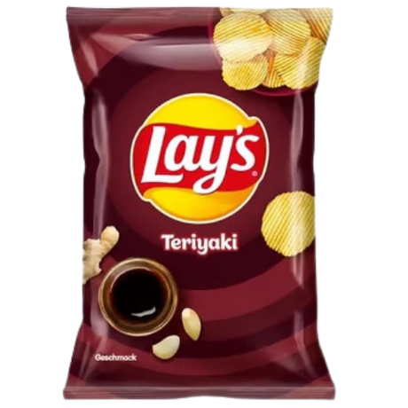 Lays Teriyaki Crisps Bag 150g
