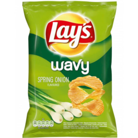 Lay's Wavy Spring Onion (130g) (EU)