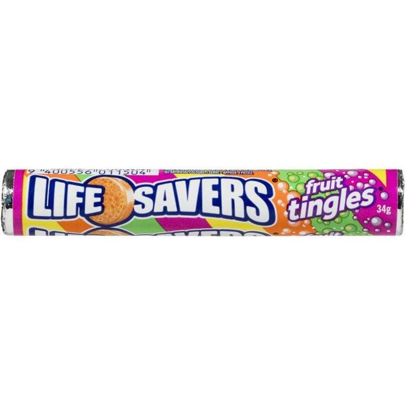 Lifesavers Fruit Tingles Roll (34g) (BB Expired 19-10-21)