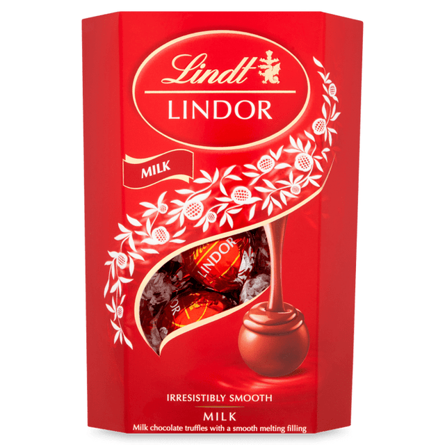 Lindt Lindor Gift Box Milk Chocolate (200g)