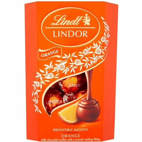 Lindt Lindor Gift Box Milk Orange Chocolate (200g)