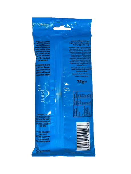 Liquorice Flyers Sour Bag 75g