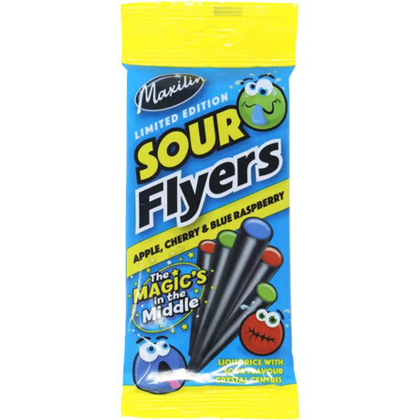 Liquorice Flyers Sour Bag (75g)