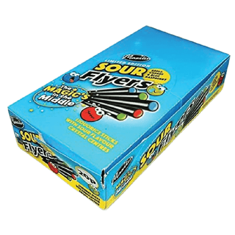 Liquorice Flyers Sour Box (40 Pack)