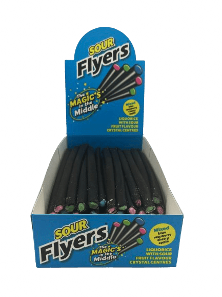 Liquorice Flyers Sour Box 40 Pack