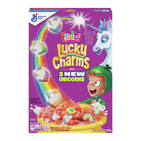 Lucky Charms Fruity Cereal (340g)
