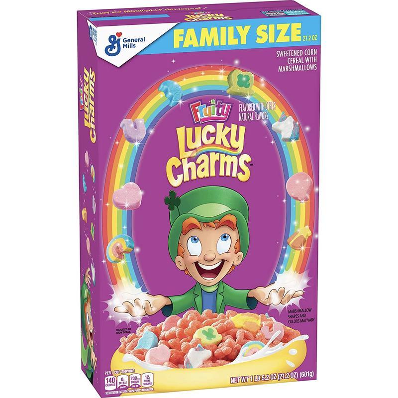 Lucky Charms Fruity Cereal (601g)