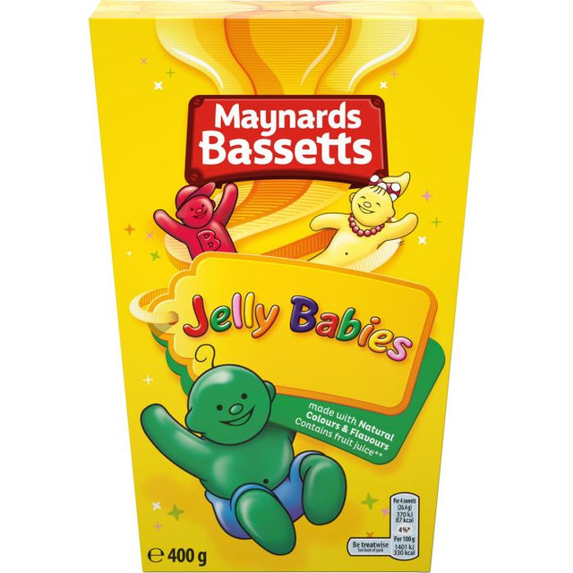 Maynards Bassetts Jelly Babies Carton (400g)