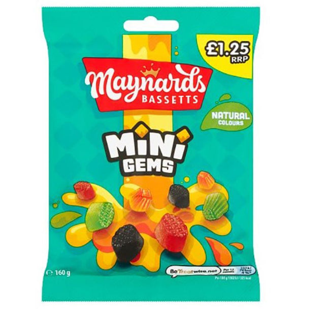 Maynards Bassetts Mini Gems (130g)