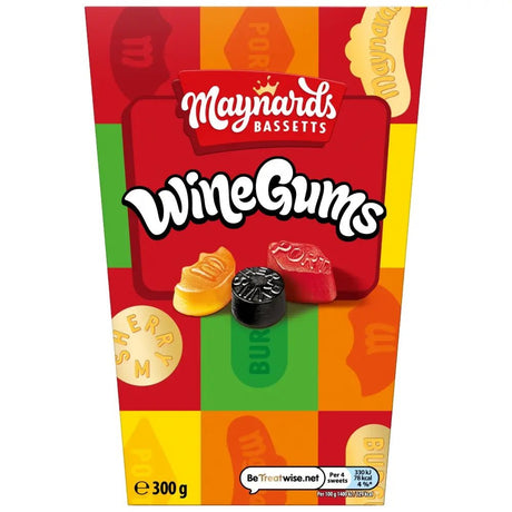 Maynards Bassetts Wine Gums Carton 300g