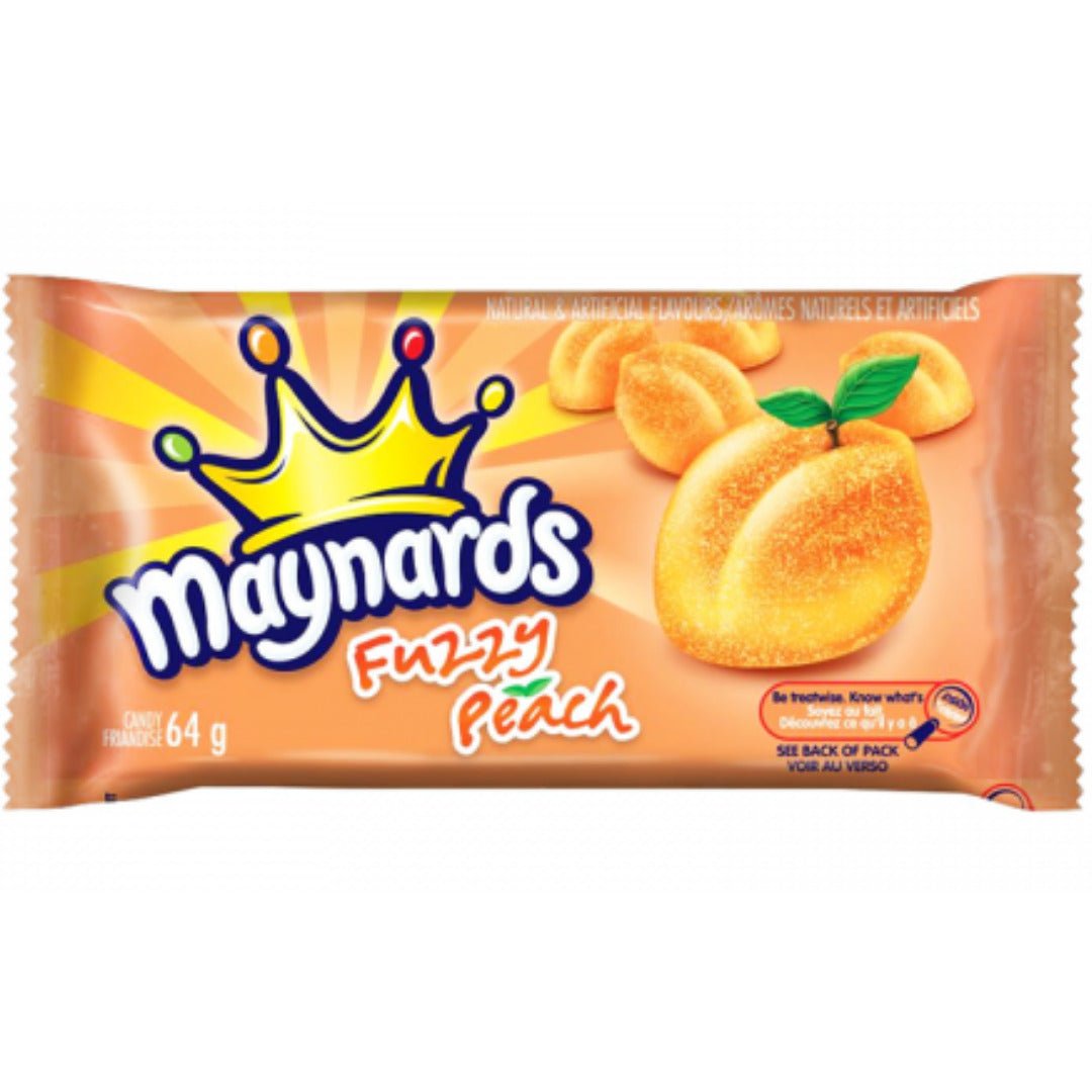 Maynards Fuzzy Peach (64g) (Canadian)