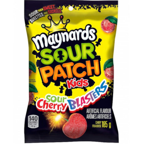 Maynards Sour Patch Kids Sour Cherry Blasters (185g) (Canadian)