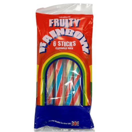McAdams Rock Fruity Rainbow 6 Sticks (300g)