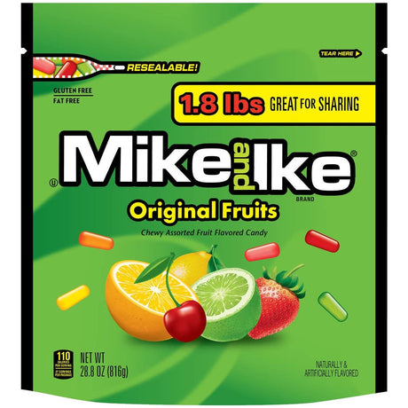 Mike and Ike Family Size Original Fruits (816g)