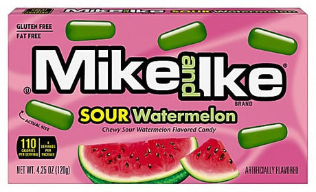 Mike and Ike Sour Watermelon Theatre Box 120g USA