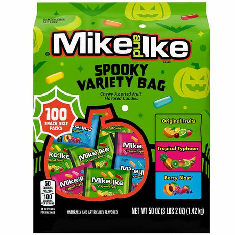 Mike and Ike Spooky Variety Bag (100pcs)
