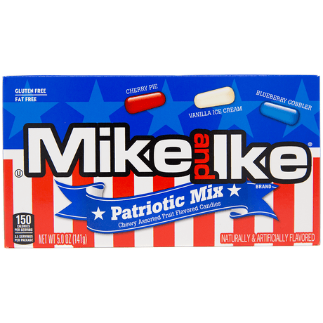 Mike and Ike Theatre Box Patriotic Mix (141g)