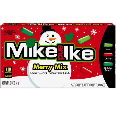 Mike and Ike Theatre Box Xmas Merry Mix (141g)
