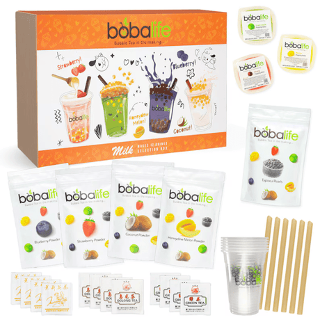 Milk Boba Tea Gift Set (12 Drinks)