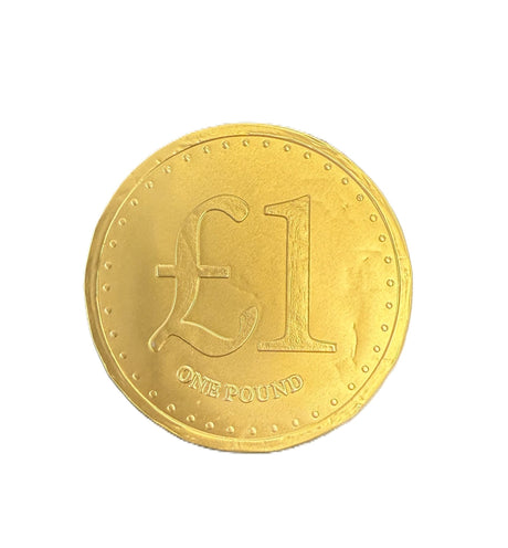 Milk Chocolate Medallion £1 Coin 26g