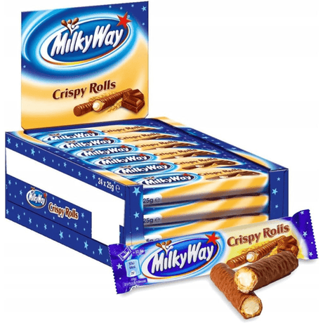 Milky Way Crispy Rolls (25g) - Box of 24