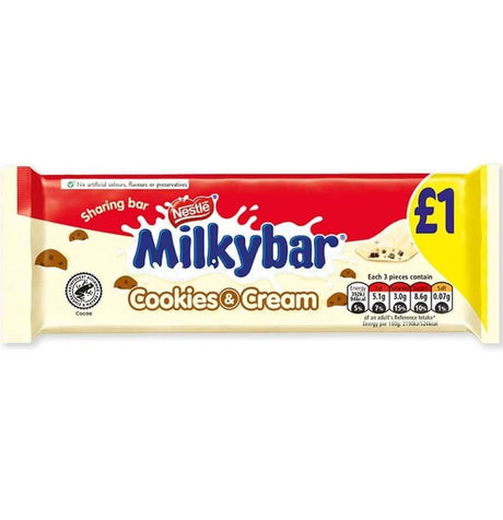 Milkybar Share Bar Cookies and Cream (90g)