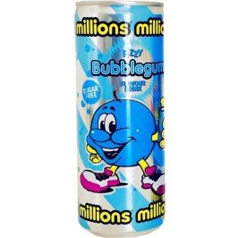 Millions Fizzy Bubblegum Can