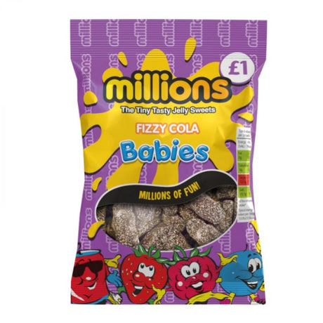 Millions Fizzy Cola Babies (120g)
