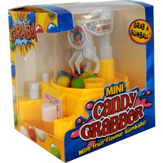 Mini Candy Grabber (with fruit flavoured gumballs)