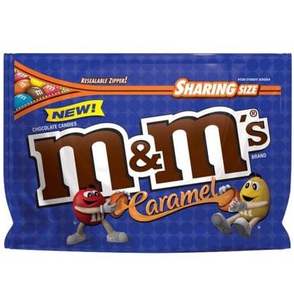 M&M's Caramel Large Share Size (272g)