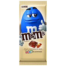 M&M's Extra Large Tablet Bar Milk Chocolate with Mini's and Almonds ( 110g)