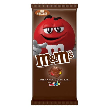 M&M's Extra Large Tablet Milk Chocolate with Minis (110g)