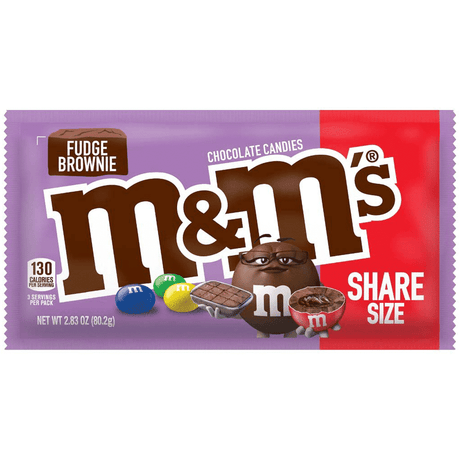 M&M's Fudge Brownie Share Size (80g)