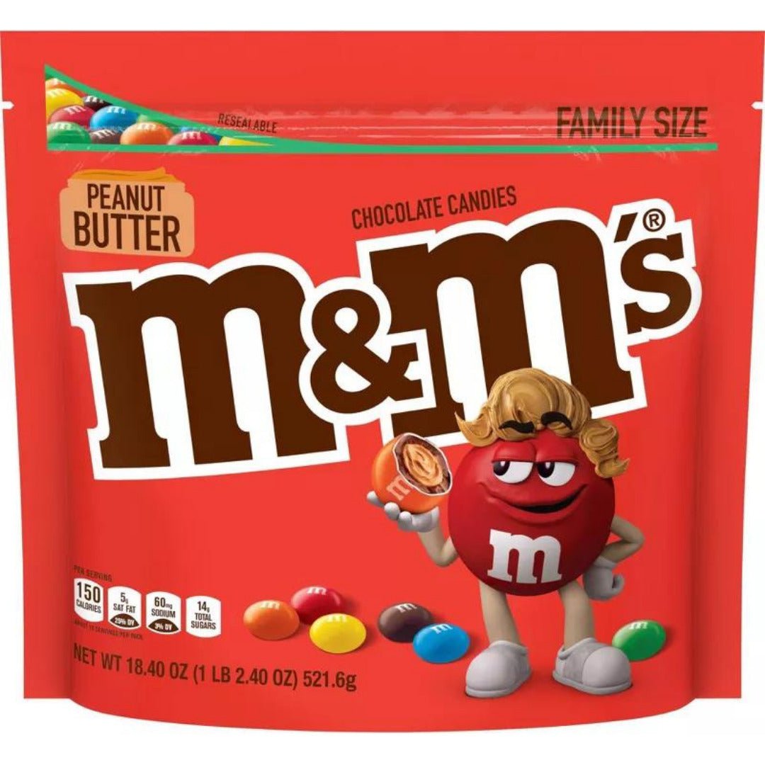 M&M's Peanut Butter Family Size (521g)