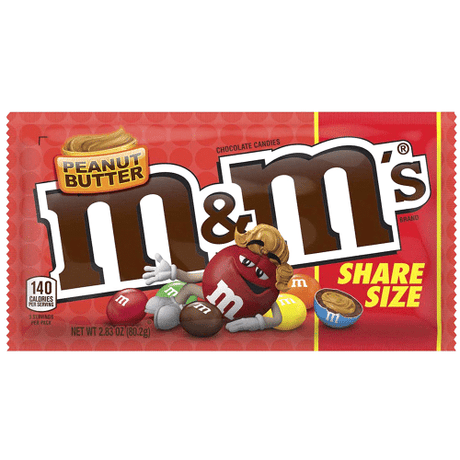 M&M's Peanut Butter Share Size (80g)