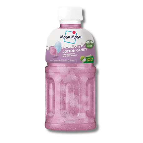 Mogu Mogu Cotton Candy with Nata de Coco (320ml)