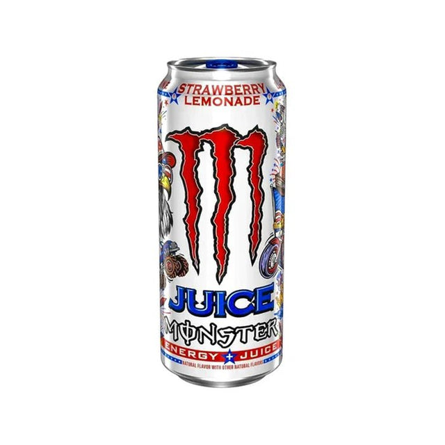 Monster Energy Strawberry Lemonade Can 473ml USA