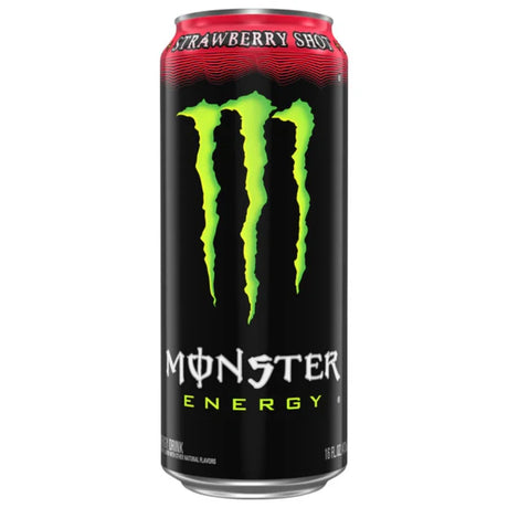 Monster Energy Strawberry Shot Can 473ml (Canada)