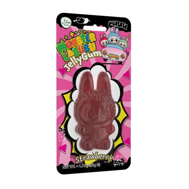 Monster Labubu Strawberry Jelly Gum 50g